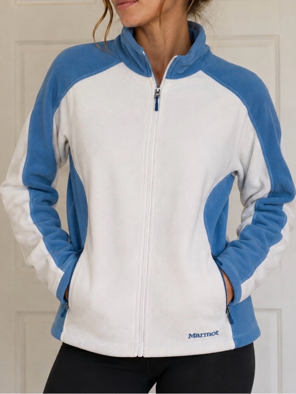 Marmot Women’s Medium Jacket Fleece Soft Shell Full Zip Up Pockets Outdoor